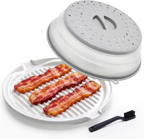Ceramic microwave bacon cooker - ceramic,